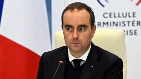 Sébastien Lecornu gives briefing after crisis meeting on violent protests – watch live