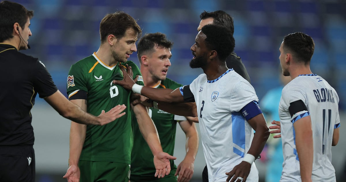 Hallgrimsson says Israel tried to intimidate Ireland players during tense Nations League draw