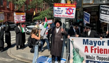 A Hasidic Jew Protested Against an Israeli Flag. He May Be Deported.