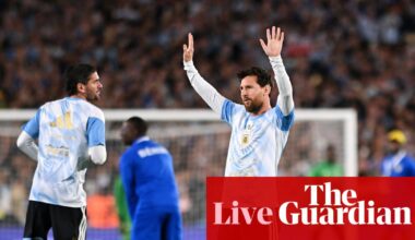 Lionel Messi farewell match live – updates and analysis from Argentina v Benin | Lionel Messi
