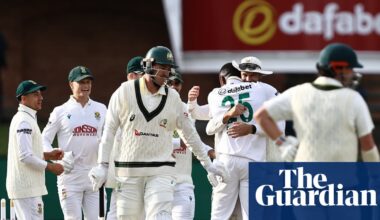 Australia collapse in chaotic fashion to leave South Africa in sight of victory | Cricket