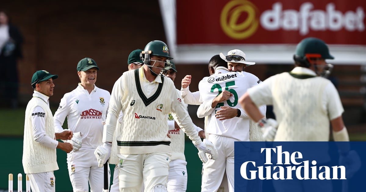 Australia collapse in chaotic fashion to leave South Africa in sight of victory | Cricket