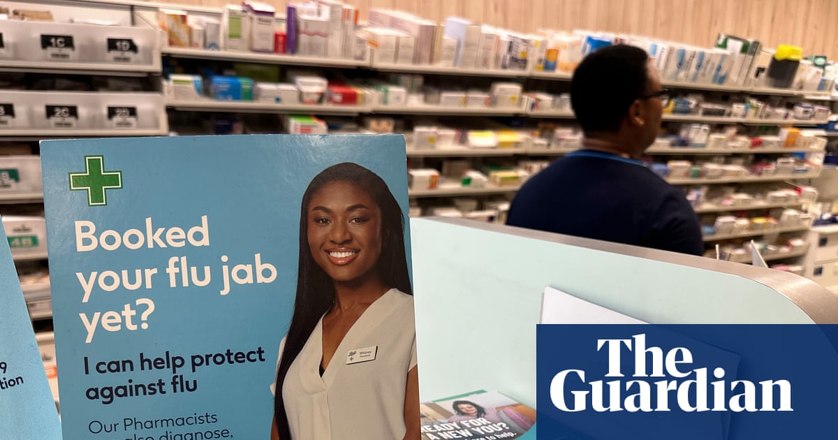 Flu cases higher than usual in England during September, experts say | Flu