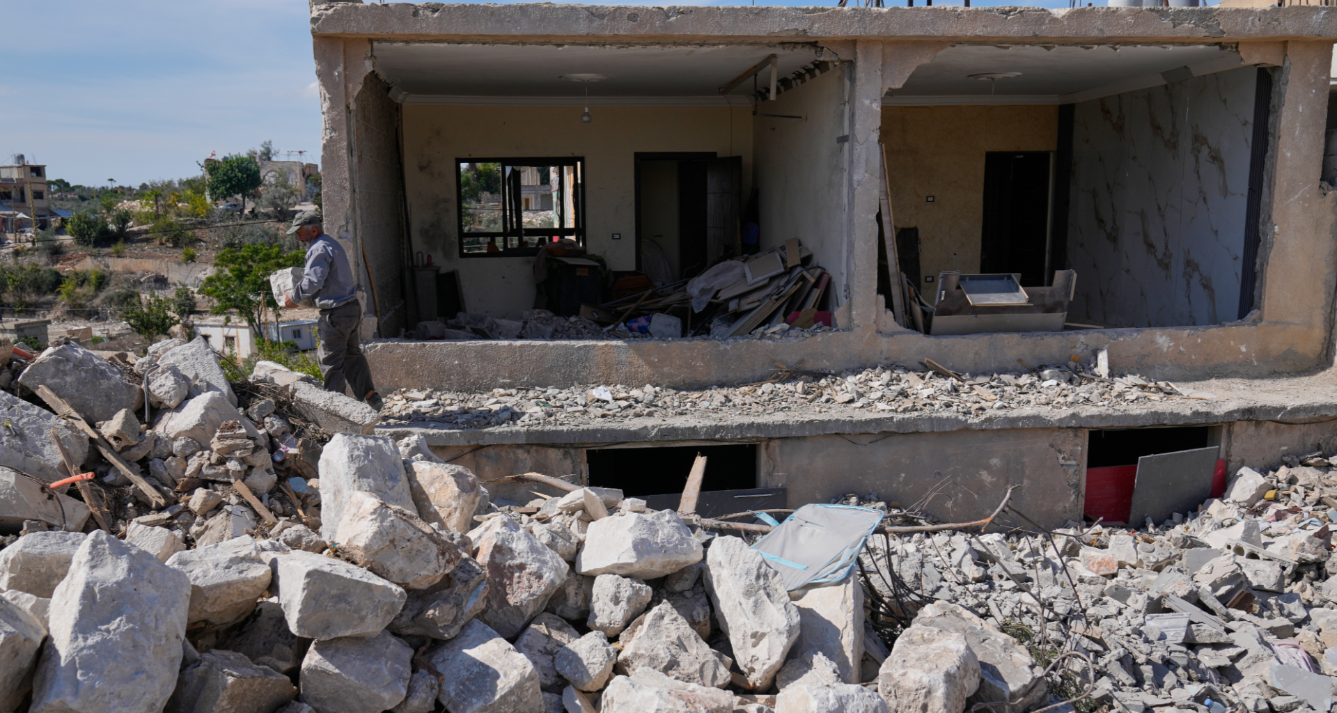 Israeli minister says over 60 Lebanese villages destroyed, threatens more land seizures