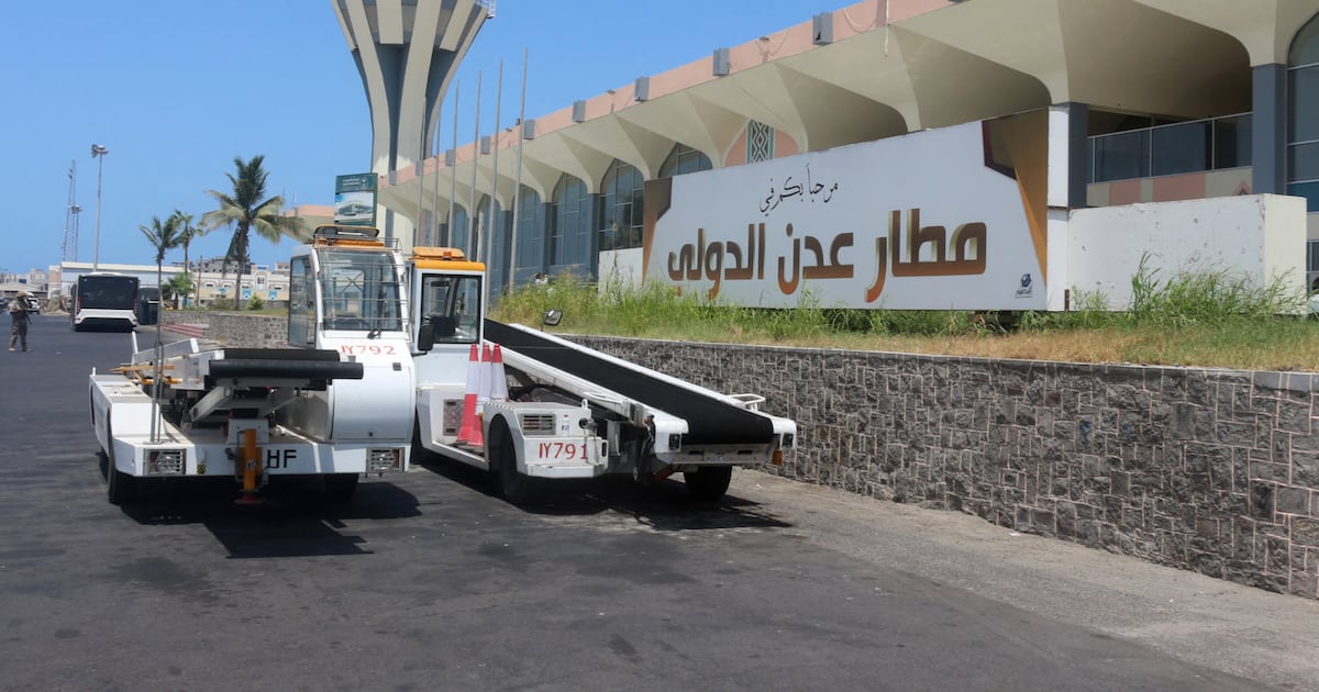 Middle East latest: Houthis launch missile attacks on Aden airport