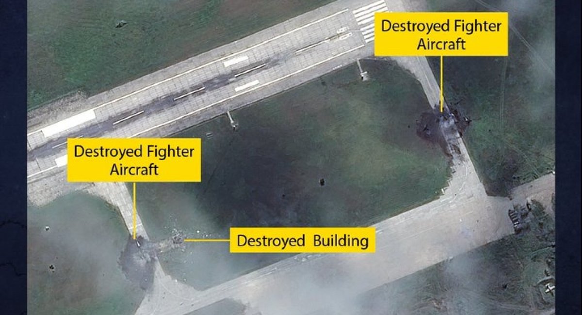 russia lost three aircraft used in its war against Ukraine in the space of one week / Photo credit: The UK Defence Intelligence