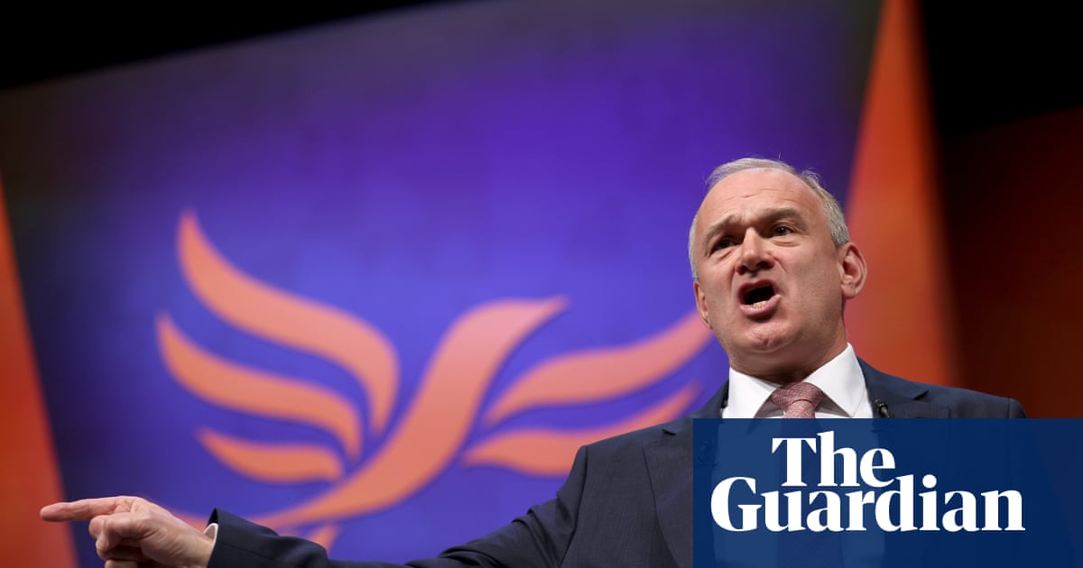 Ed Davey faces growing revolt against leadership as senior Lib Dem MP quits | Ed Davey
