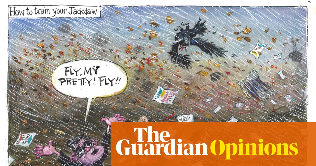 Martin Rowson on the approval of the Jackdaw gasfield – cartoon - The Guardian