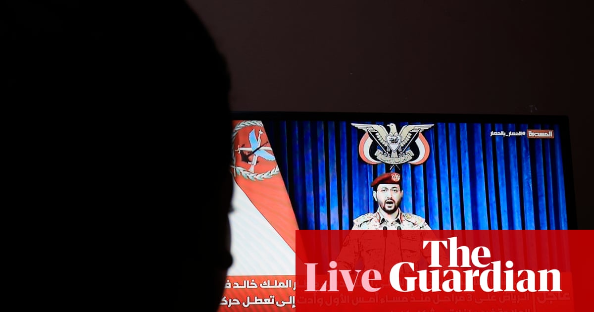 Middle East crisis live: Riyadh airport hit again as Houthis claim attacks, including strike that killed 12 | Houthis