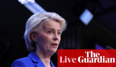 EU’s support to Ukraine matters more than ever, von der Leyen says, as US relationship sours – as it happened | Europe