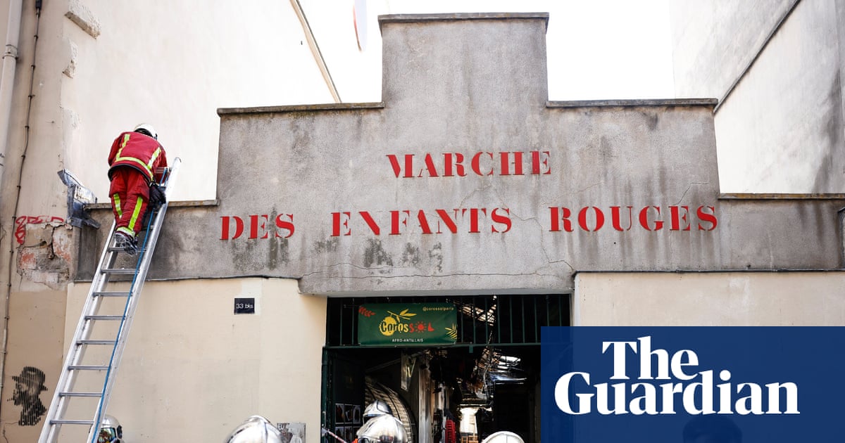 Fire destroys Marché des Enfants Rouges, ‘coolest market in Paris’ | Paris