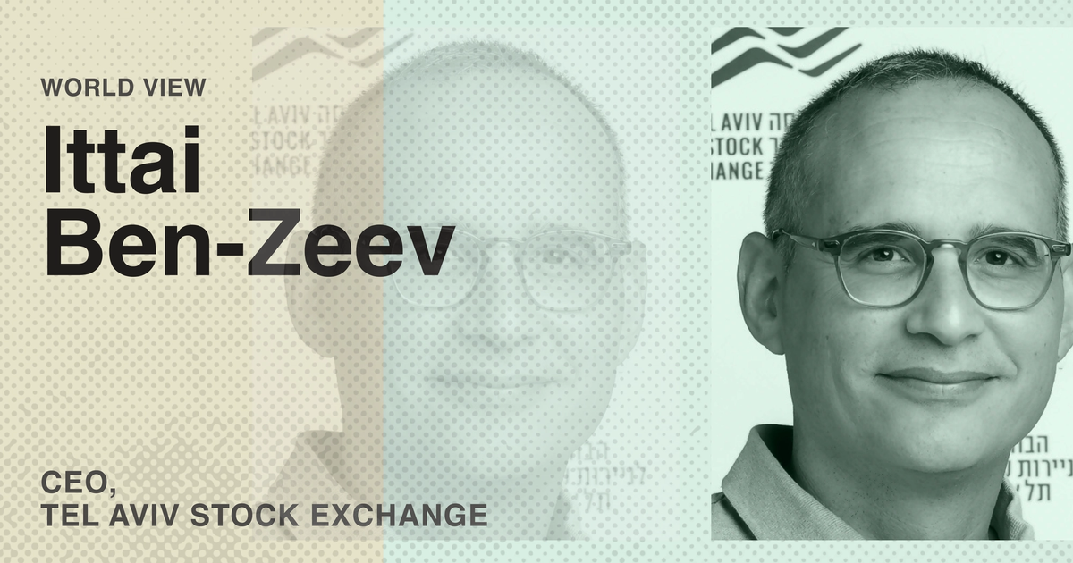 Tel Aviv Stock Exchange CEO Ittai Ben-Zeev pitches Israeli startups and global investors