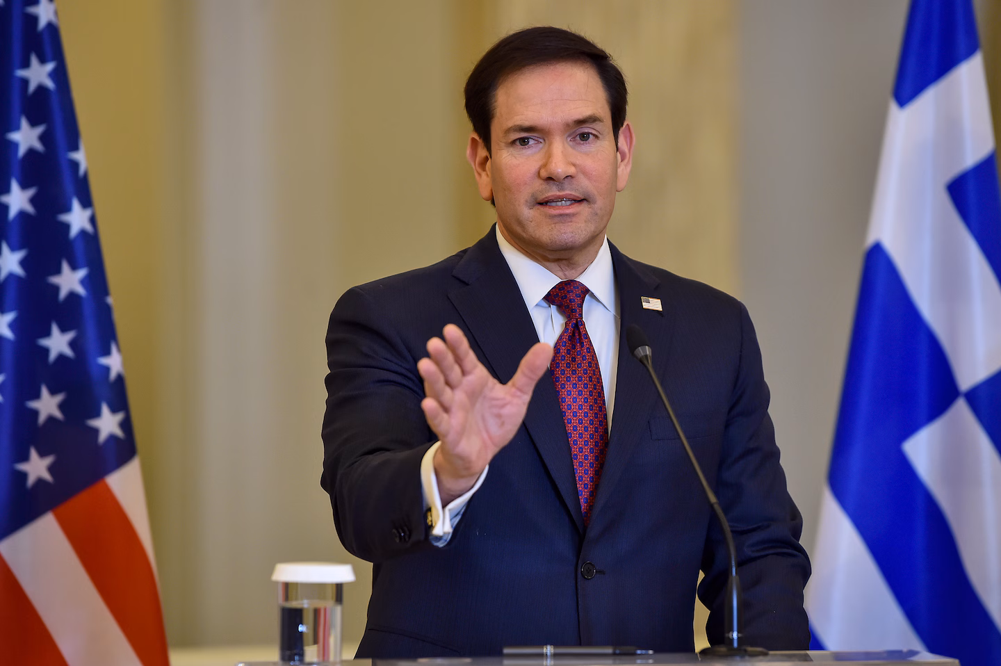 Rubio’s speech in Greece hints at grander ambitions