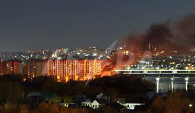 Voronezh Business Center Hit in Drone Attack as 20 Rail Cars Derail Elsewhere in Russia