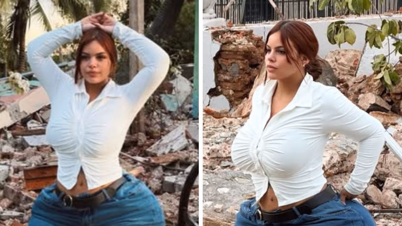 Why these earthquake pics are dividing - News.com.au