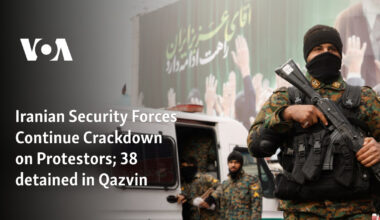 Iranian Security Forces Continue Crackdown on Protestors; 38 detained in Qazvin
