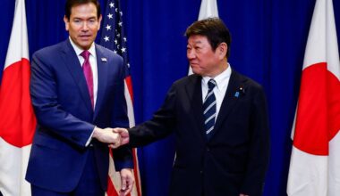 Rubio cites ‘necessity’ of U.S. sanctions on ICC in call with Japanese counterpart
