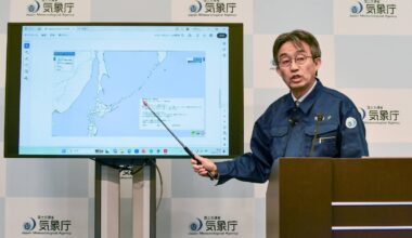 Nerves rattled in Japan as alert for magnitude 9.9 quake withdrawn minutes later