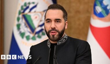 El Salvador's president threatens Haitian gangs over military hostages - BBC