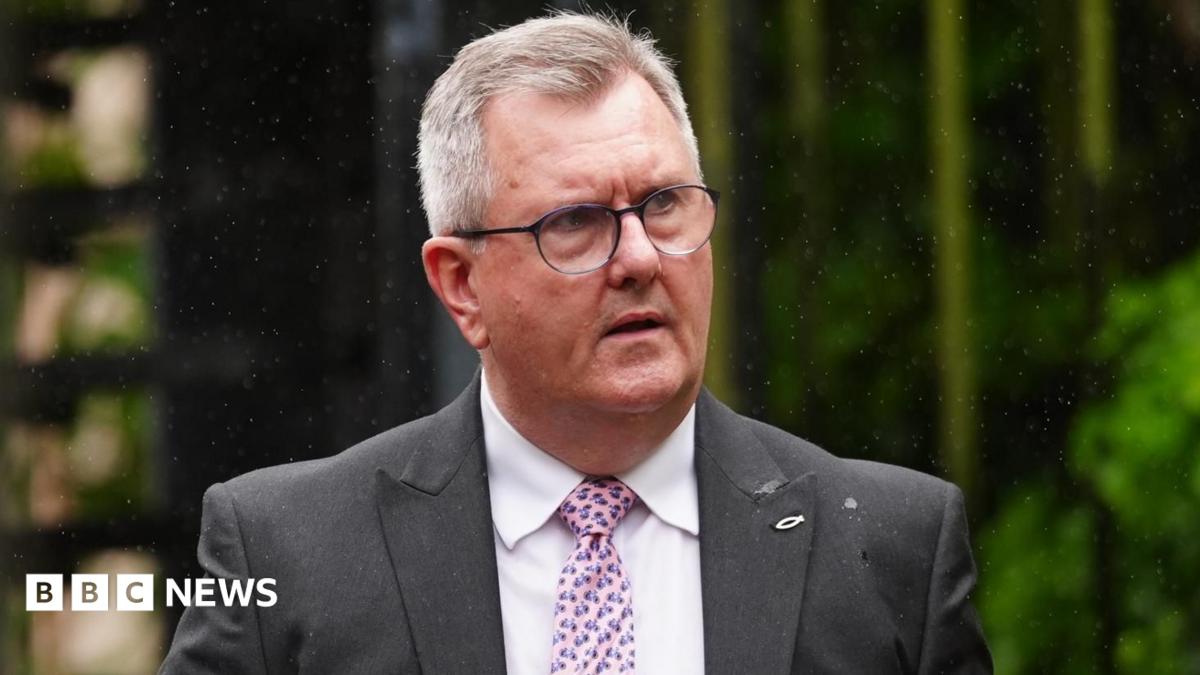 Jeffrey Donaldson: Former DUP leader sentenced to 15 years in prison for child sex abuse