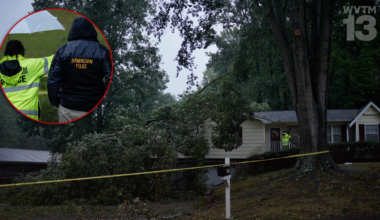 Tree falls on Birmingham home, killing one overnight