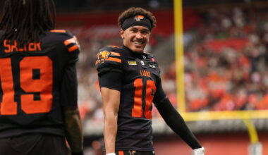 B.C. Lions swap out almost entire starting offence against Winnipeg