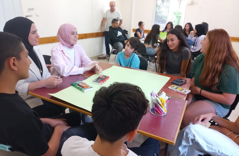 ISRAELI ARAB and Jewish youth often meet for the first time at Givat Haviva. The demand for shared society encounters is growing, the writer asserts.