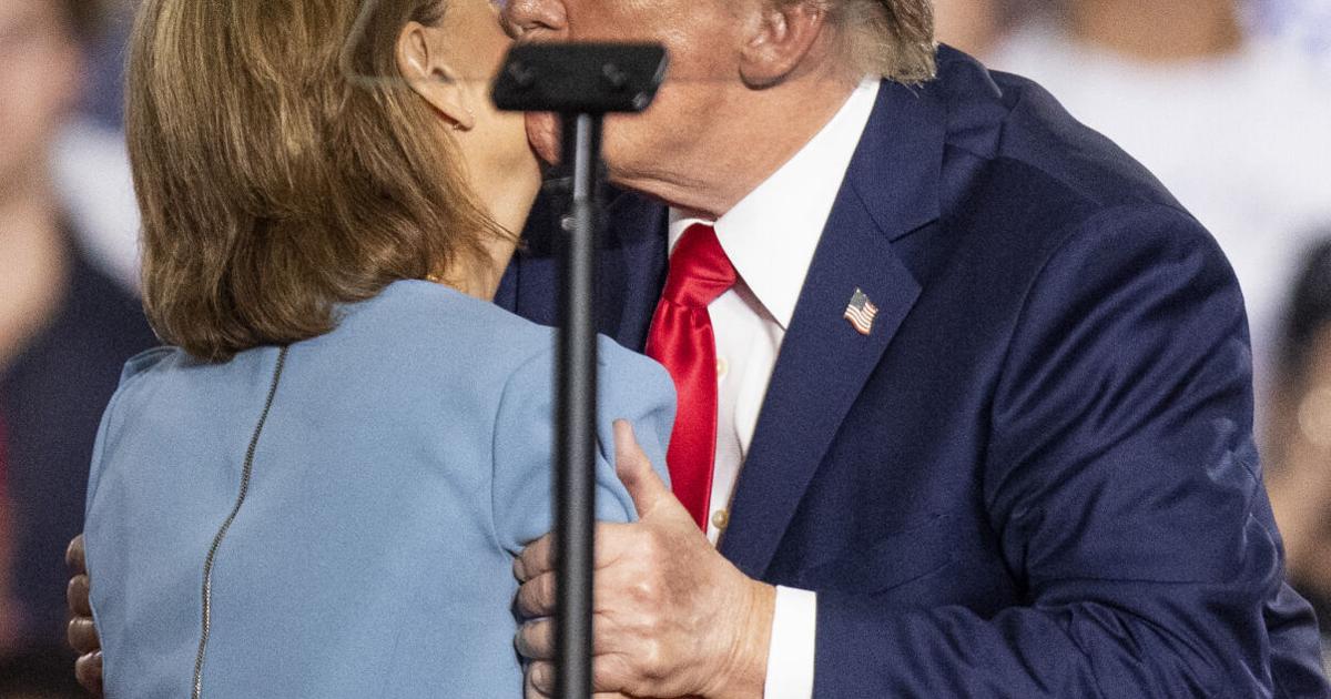 Trump insults Annie Andrews as Darline Graham struggles
