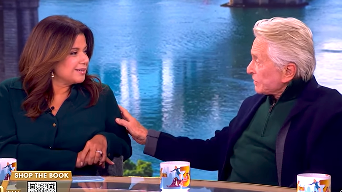 Ana Navarro Tells Michael Douglas Why She Remains A Republican On 'The View'