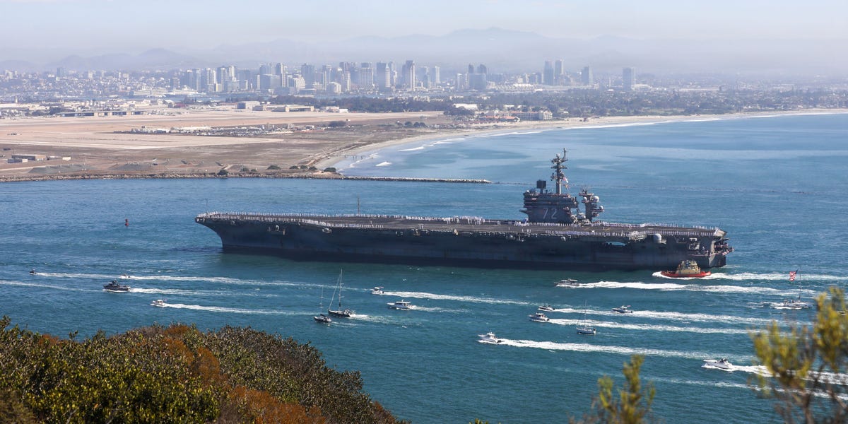 USS Abraham Lincoln Carrier Strike Group's Deployment: by the Numbers