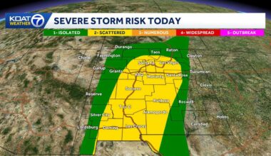 Albuquerque faces tornado, hail risk as storms hit New Mexico