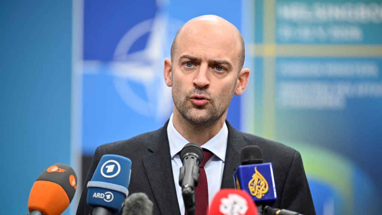 French Foreign Minister Jean-Noel Barrot speaks in Sweden, May 22, 2026; illustrative.