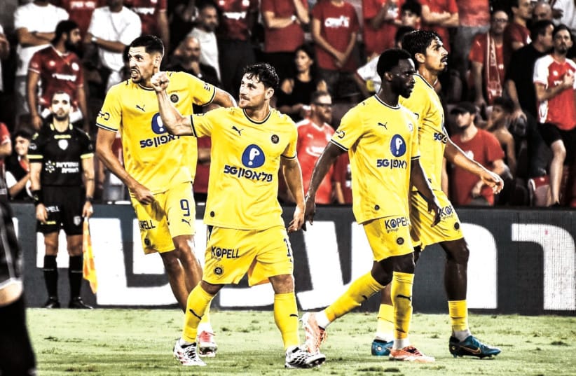 MACCABI TEL AVIV has emerged as the early frontrunner in the Israeli Premier League championship race after a perfect 4-0 start to the season.