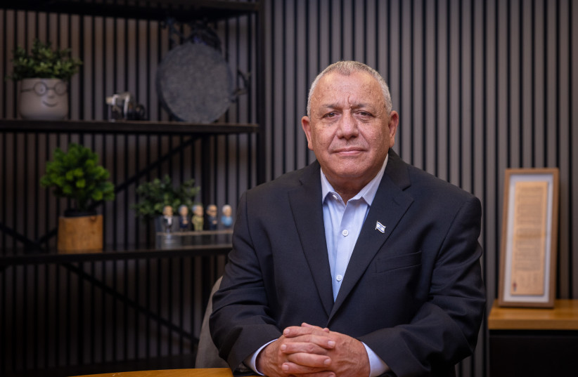 Gadi Eisenkot, head of the Yashar Party, speaks to the Jerusalem Post ahead of elections in September 2026.