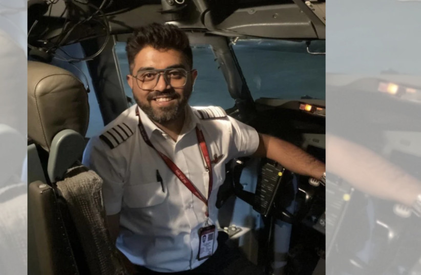 Flydubai pilot, capt. Smit Machchhar.
