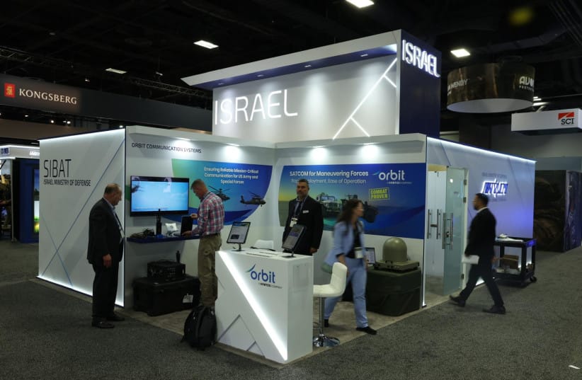 Israel opens its pavilion at the AUSA exhibition in Washington, October 12, 2026.