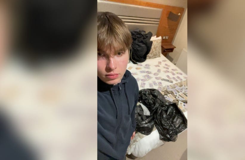 An undated handout photo released by the Metropolitan Police on October 16, 2026 of Johannes Natland, 19, who has been sentenced to 20 years’ detention for planning to commit murder in Britain after being recruited by a Swedish organised crime group linked to the Iranian government.