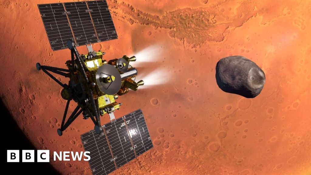 Japan's MMX mission set to grab a piece of Mars's moon Phobos - BBC