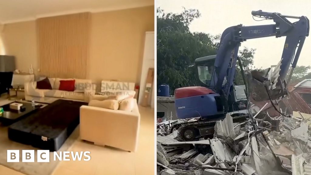 Watch: Luxury prison in Indonesia demolished after public outcry