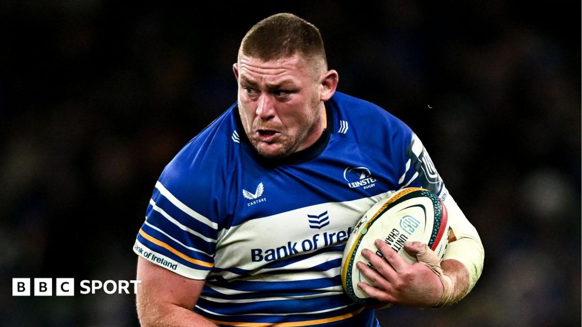 Tadhg Furlong in action for Leinster