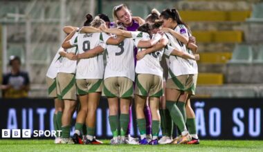 Northern Ireland huddle