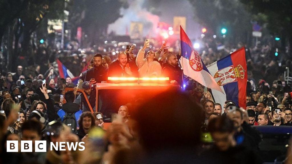 Serbia's Vučić concedes election defeat to student-led protest movement - BBC