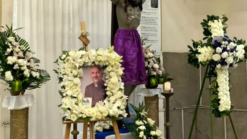 Priest killed by falling crucifix during live streamed Mass