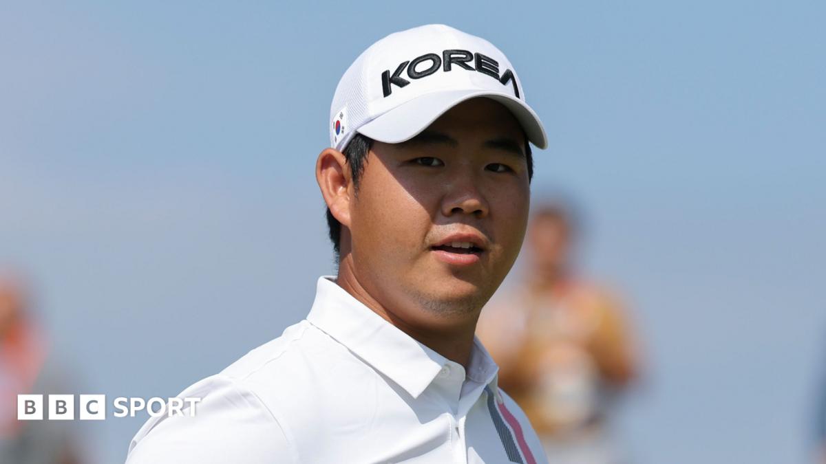South Korea's Tom Kim at the Asian Games