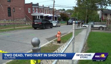 Southwest Baltimore shooting kills two men, police say