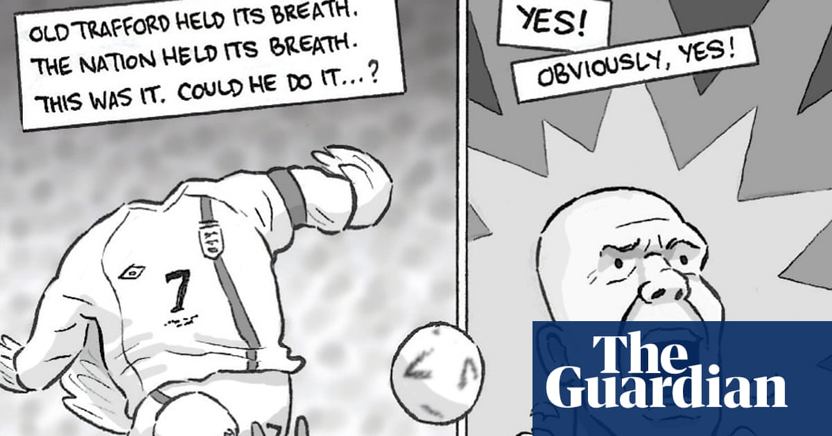 David Squires on … David Beckham’s heroics for England v Greece, 25 years on - The Guardian