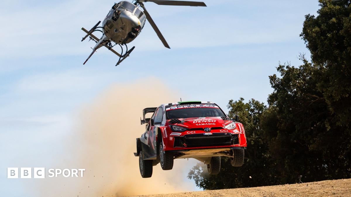 World Rally Championship: Elfyn Evans v Oliver Solberg in final stage shootout for title
