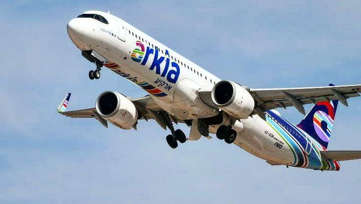 Arkia airliner (Photo: Yair Sagi) מטוס ארקיע