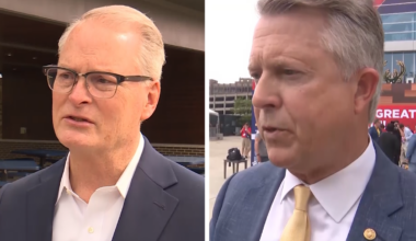 Marshall, Hamilton debate Iran war, fuel prices in Kansas