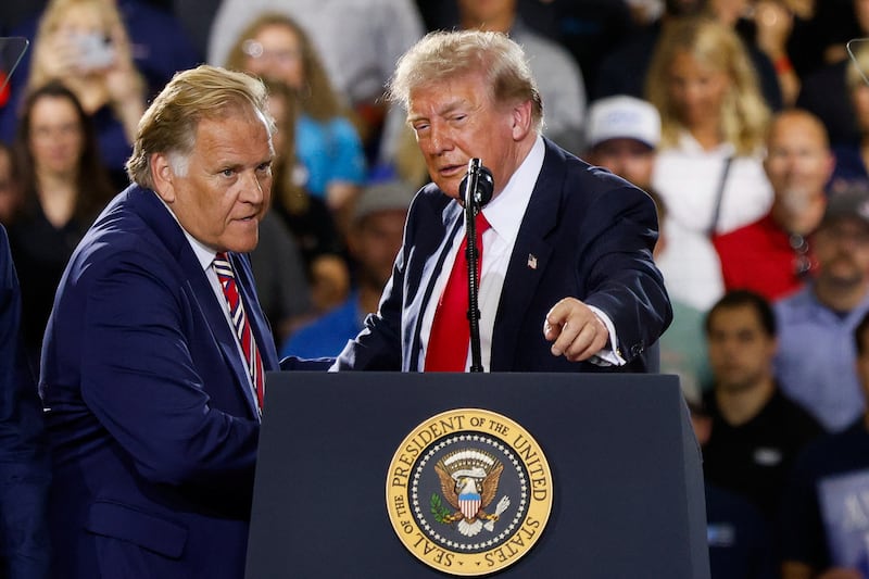 mike rogers donald trump michigan
